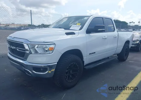 2021 Ram 1500 Big Horn 4X2 6'4 Box from USA, damaged, VIN 1C6RREBG8MN748998